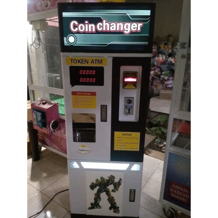 COIN CHANGER, MESIN COIN,MESIN KASIR