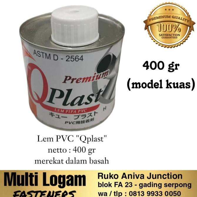 }}}}}}] Lem PVC / Lem Pralon / Lem pipa / Lem pipa + kuas - Qplast