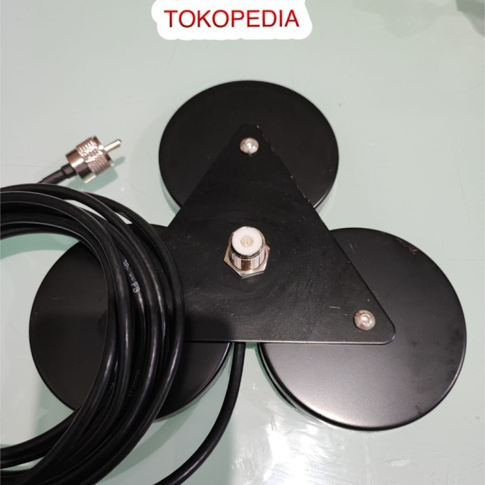 BREKET MAGNET SEGITIGA MAGNET BESAR UNTUK ANTENA MOBIL