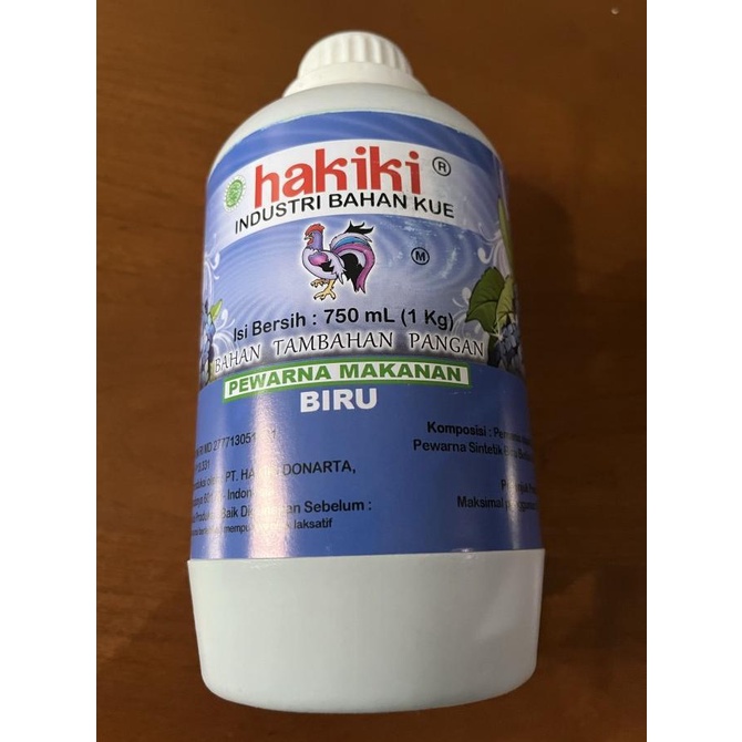

Hakiki Ayam pewarna makanan Biru 1kg Blue food coloring