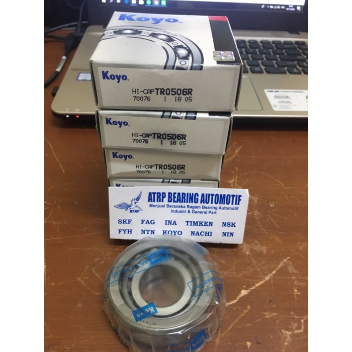TAPERED BEARING TR0506 TR 0506 KOYO JAPAN terpopuler