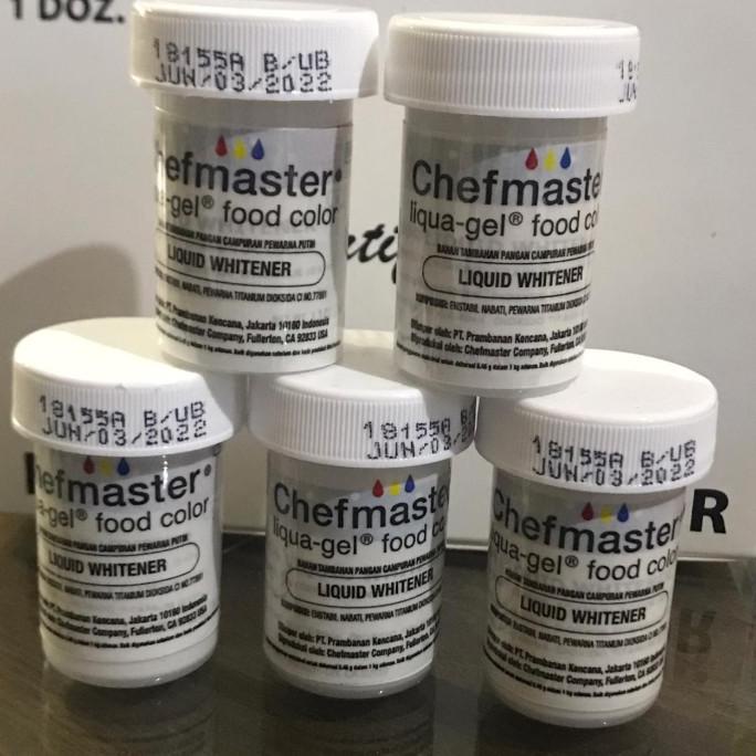 

Chefmaster Liquid Whitener Food Color / Pewarna Putih Makanan