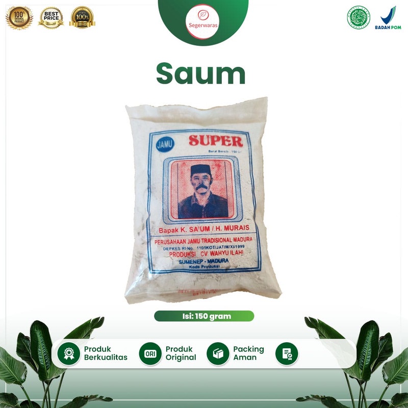 Jamu Super- Saum H Murais Ukuran Kecil 150 gram