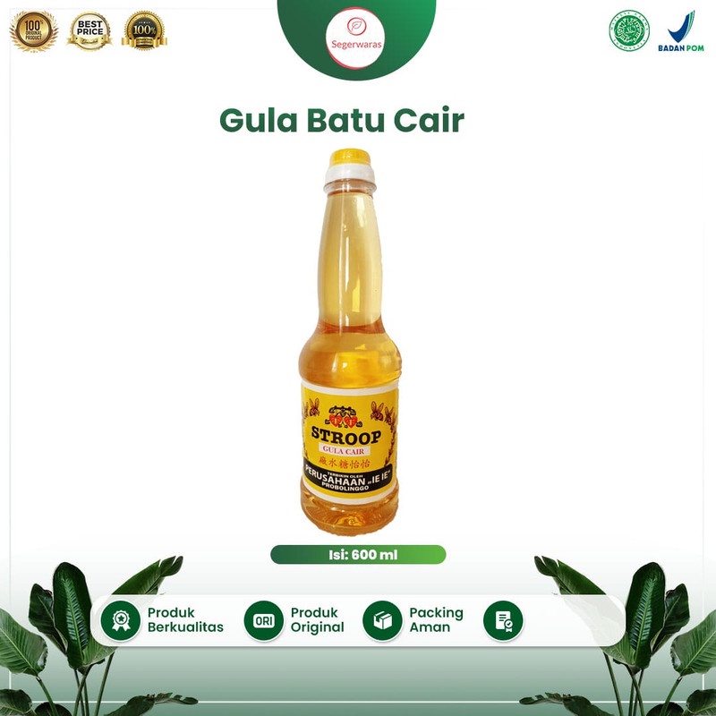 

Liquid Rock Sugar Gula Batu Cair Stroop Ie Ie 600 ml