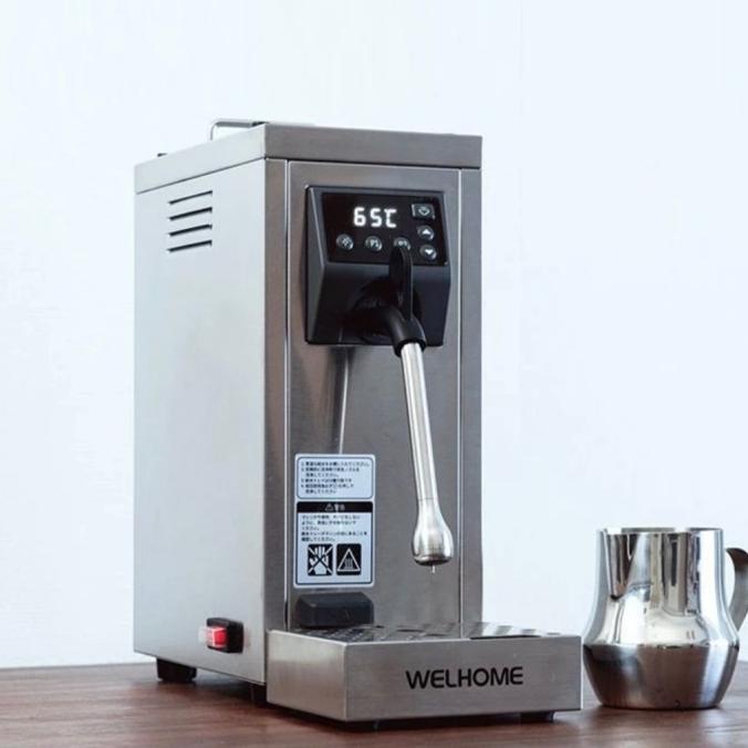 /////] WELHOME WPM Milk Steamer MS-130T with Temperature Control