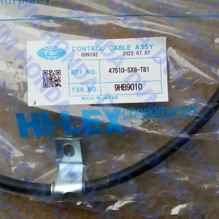 New Kabel Rem Tangan Kanan Tsk City Z Sx8 Kode 108