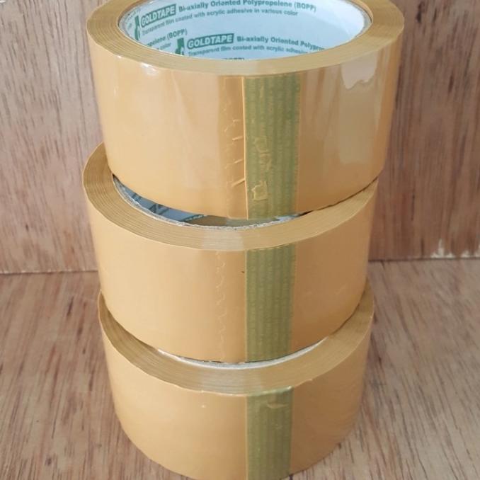 

Lakban Coklat Tebal Gold Tape
