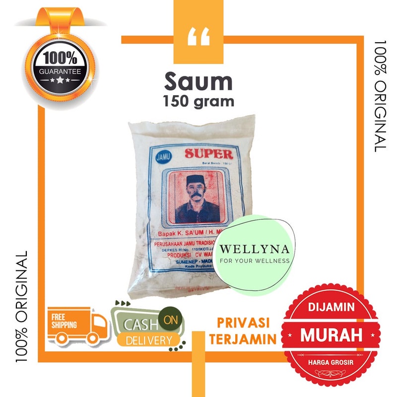 Jamu Super- Saum H Murais Ukuran Kecil 150 gram