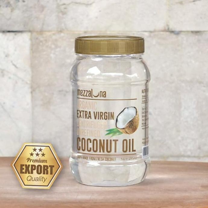 

Mezzaluna Virgin Coconut Oil VCO 485ml Minyak Kelapa Murni Organik