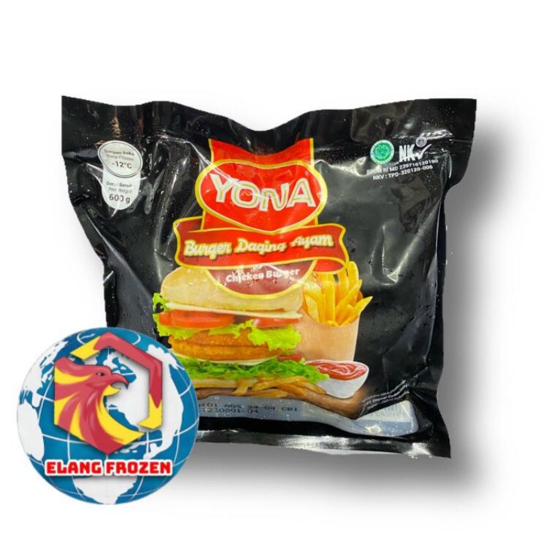 

Yona Burger Daging Ayam / Yona Chicken Burger isi 10