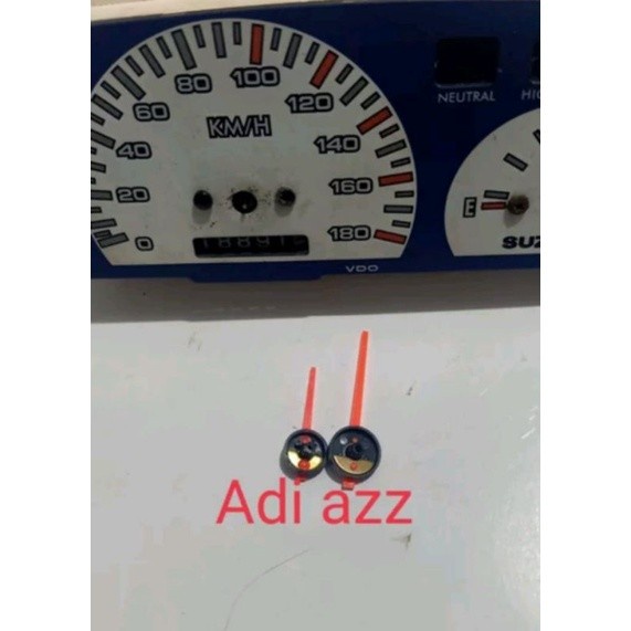 JARUM SPEEDOMETER SPEDOMETER KM SET SATRIA 2TAK LUMBA RU 120R