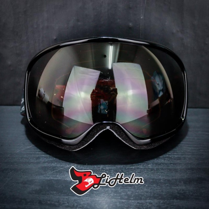 GOGGLE CROSS JPX BLACK GLOSS RIBEN GOOGLE MOTOCROSS JPX TRAIL HELMET