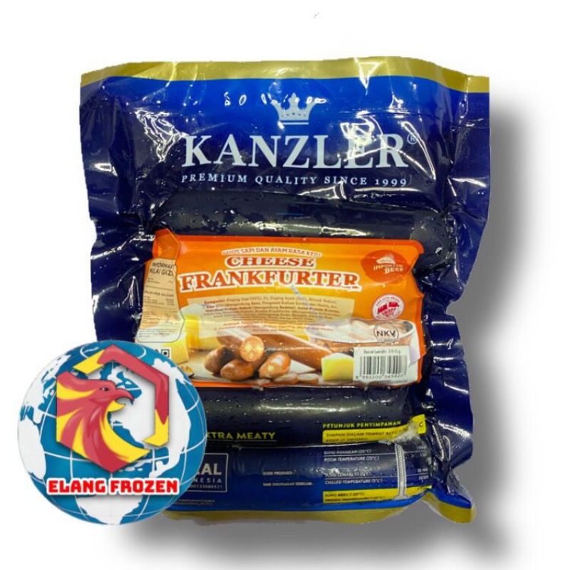 

Kanzler Cheese Frankfuter 360gr isi 5