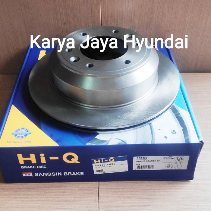 Piringan Rem Belakang Hyundai H1 Hiq Kode Dt 059