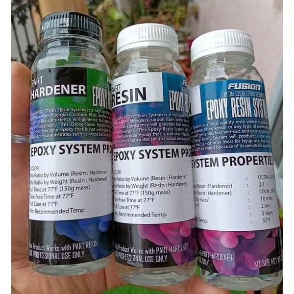 Resin Epoxy FUSION 500gr