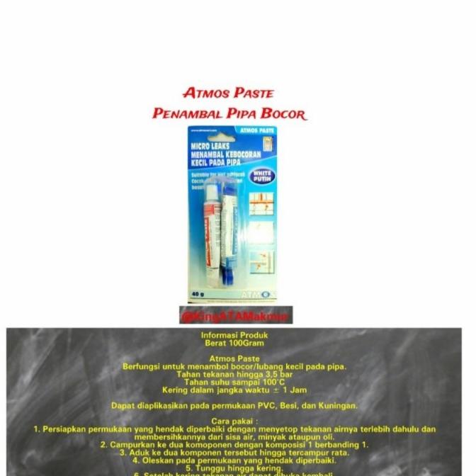 "'''] Lem Pipa Bocor Atmos Paste