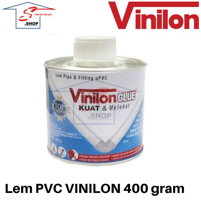 &<&<&<&] Lem Pipa / Lem PVC Kaleng 400 gram VINILON