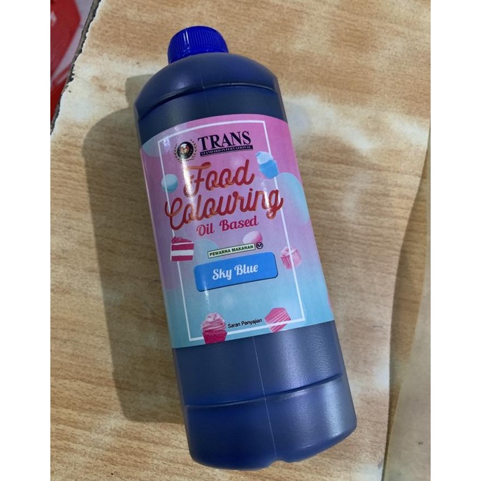 

Trans coloring Sky blue 1 kg - pewarna makanan biru icing color