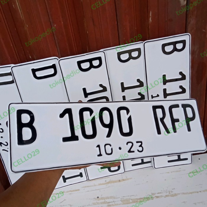 PLAT MOBIL FONT TERBARU