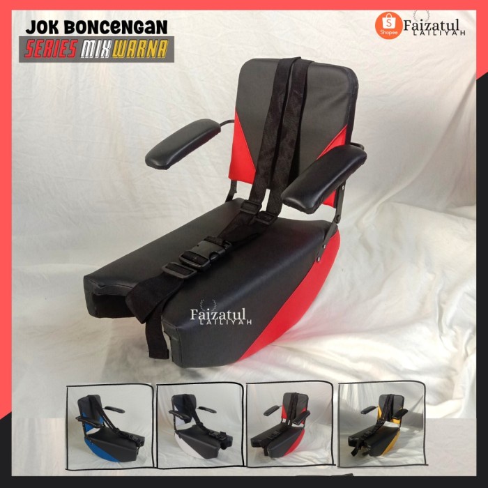 DUDUKAN MOBIL BAYI JOK KURSI BONCENGAN ANAK MOTOR NMAX PCX AEROX