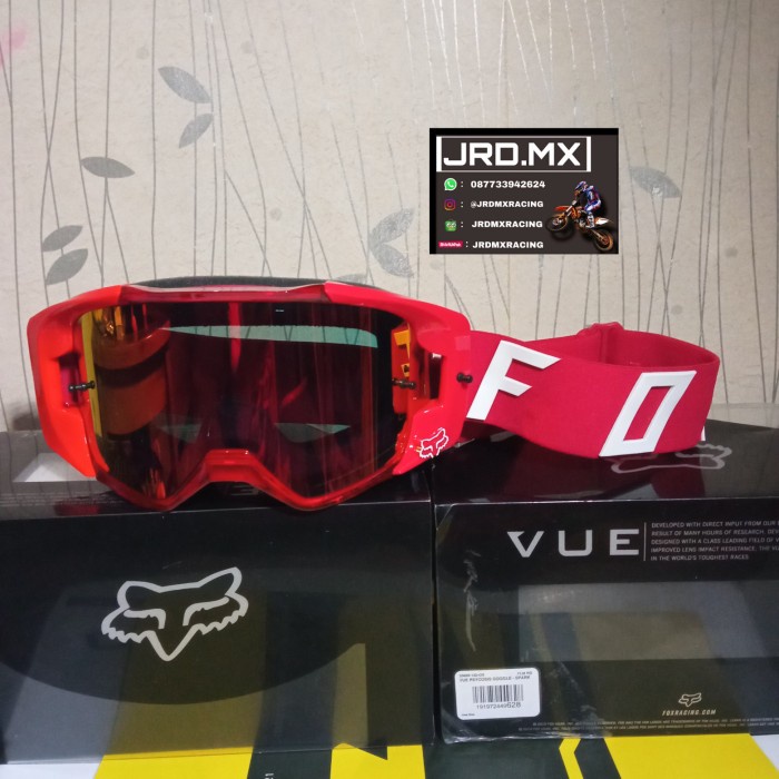 GOGGLE FOX VUE RED ORIGINAL GOGGLE FOX VUE RED ORIGINAL