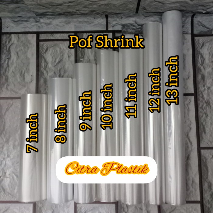 

Plastik segel plastik shrink tipis pof shrink packing HP