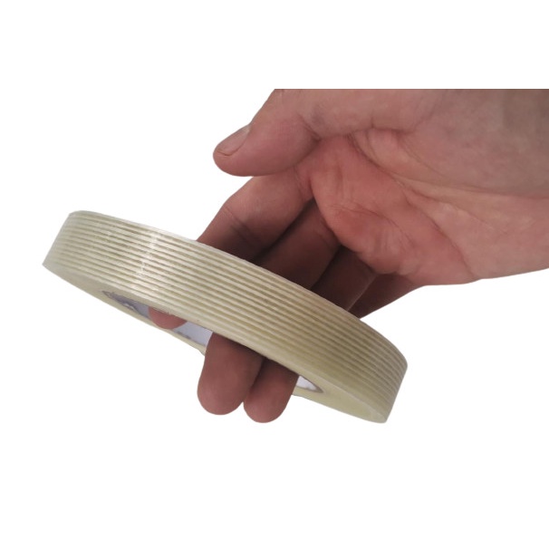 

50meter Filamen Filament Tape Fiberglass solasi serat fiber 10mm 20mm
