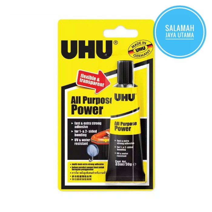 

UHU Household All Purpose Power 33 ml Blister