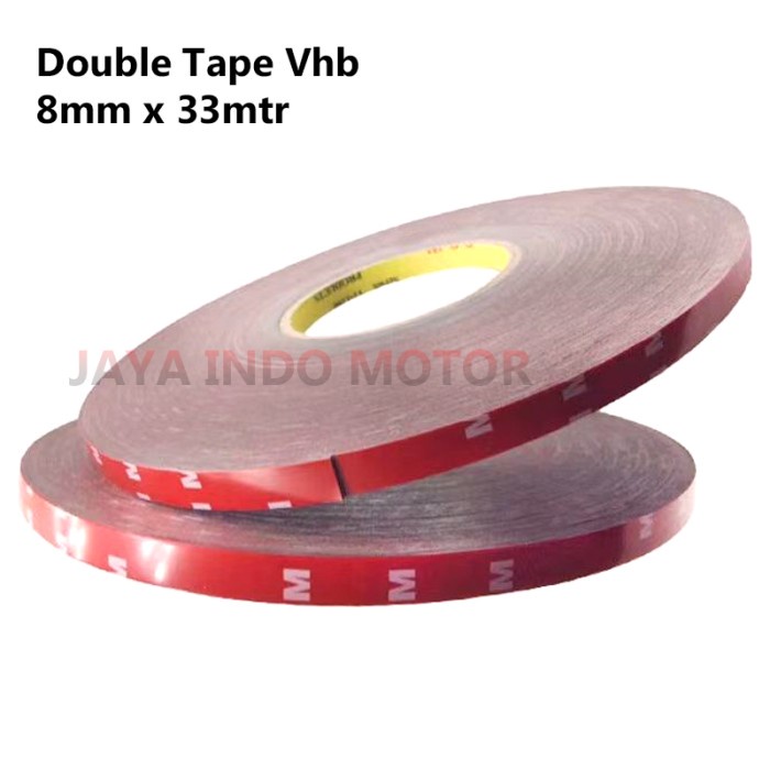 

Double tape 3M original 8mm x 33 Meter