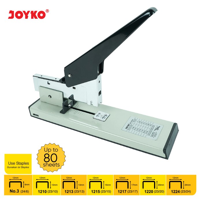 

Bestseller Heavy Duty Stapler / Stepler Heavy Duty Joyko Hd-12N/24