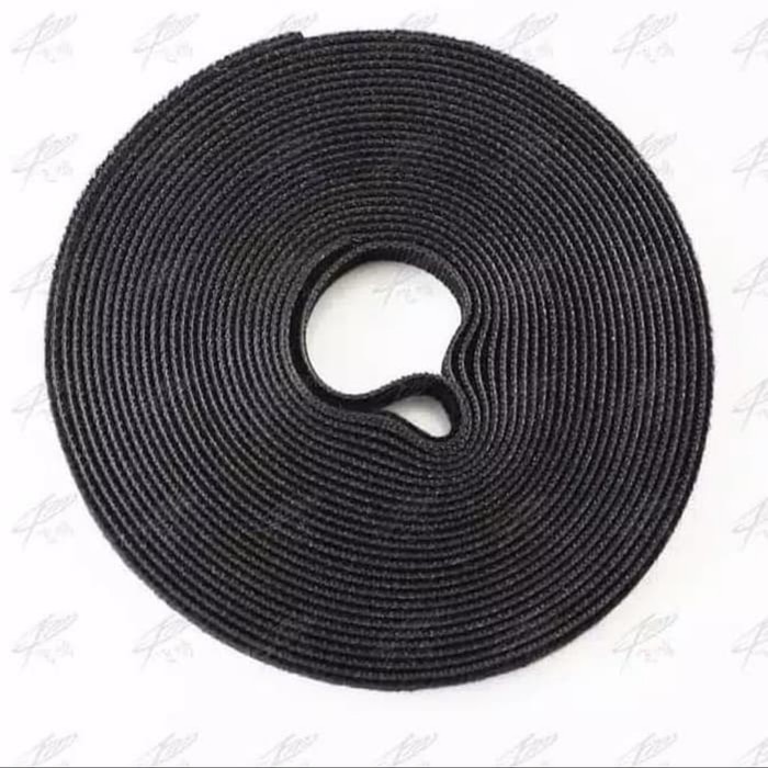 

Terlaris Tali Pengikat Kabel Velcro 5 Meter Fiber Optik Cable Strap Ties Ori