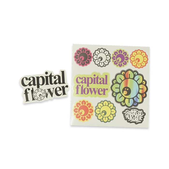 

Sticker Pack CAPITAL FLOWERS MULTICOLOR
