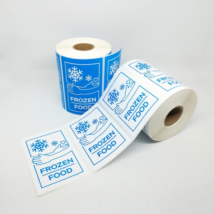 

Stiker Label Frozen Food Sticker Makanan Beku 5,5 X 8,5 Cm 500Pcs/Roll