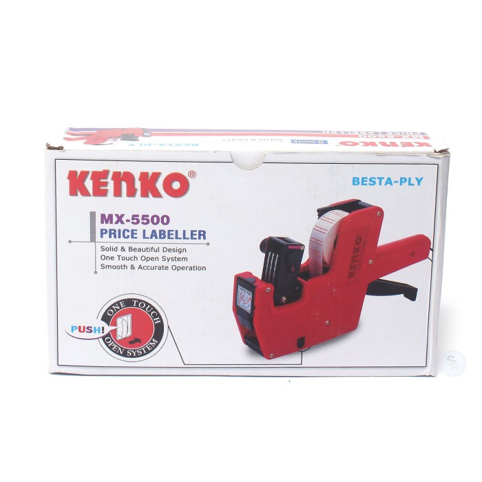 

Kenko - Alat Label Harga - 8 Digits 1 Line Mx-5500 - Pcs