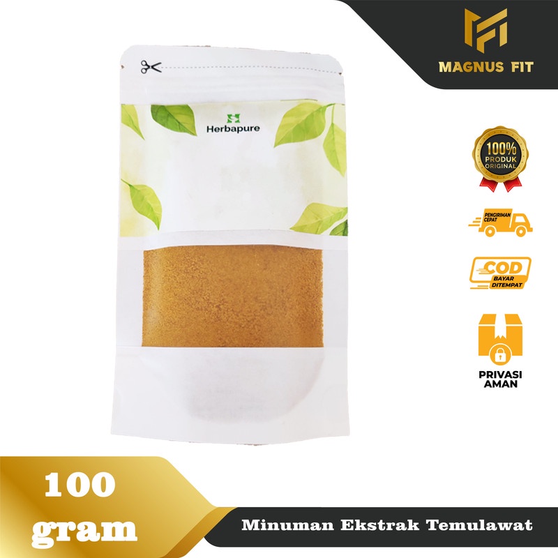 

☘️Magnus Fit☘️ Minuman Sari Temulawak Instan Temulawak Bubuk Minuman Jamu Tradisional 100 gram