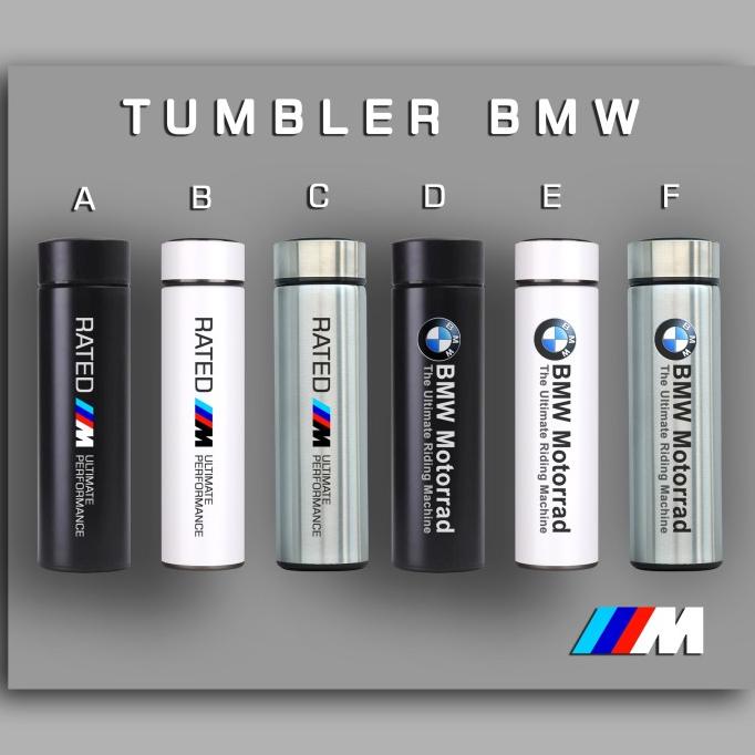 tumbler BMW M power Motorrad stainless botol termos 500 ml