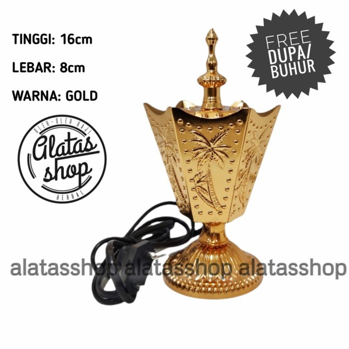 Adealines- Mabkhara Elektrik Prapen Listrik Tempat Bakar Dupa Gahru Buhur