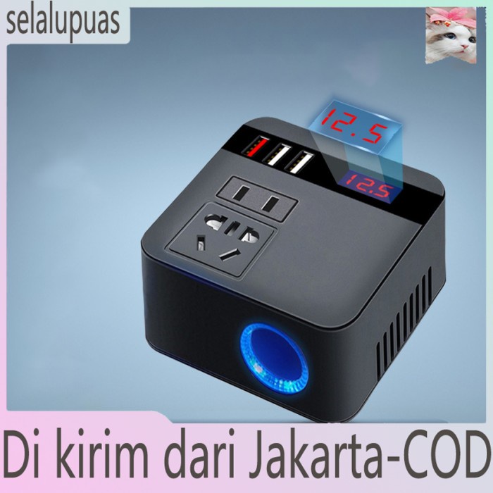 TAFFWARE CAR POWER KONVERTER FAST CHARGING INVERTER 100W