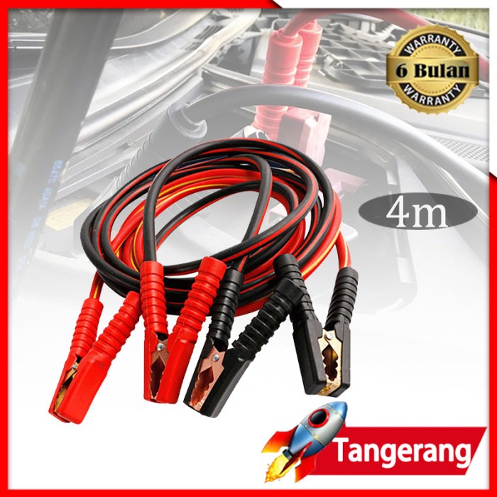 4 METER KABEL JUMPER AKI MOBIL / KABEL BOOSTER AKI MOBIL 1000AMP 2000A