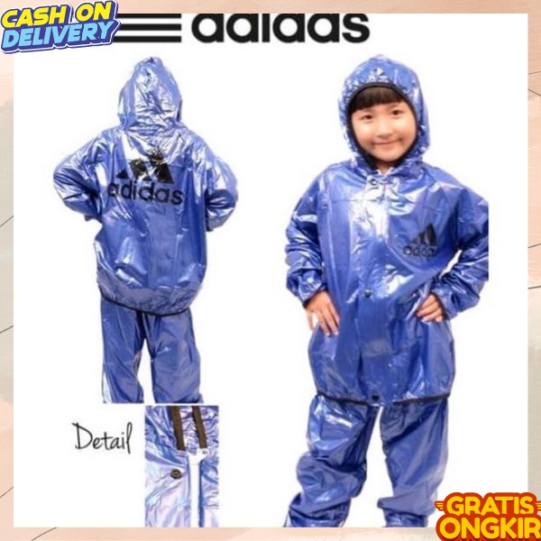 Jas Hujan Anak Laki Laki Perempuan Setelan Baju Celana Jas Ujan Amak Karakter Jas Hujan Anak Raincoa