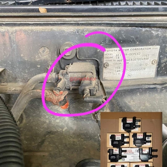 Vacum Ac Idle Up Ac Great Corolla All New DENSO terpercaya