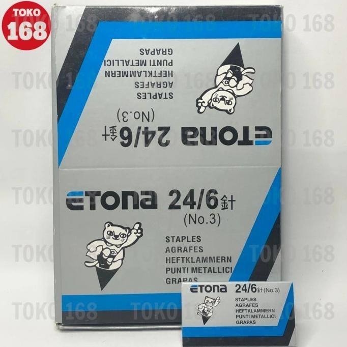 

ETONA Isi Staples 24/6 [No.3] (PAK BSR)