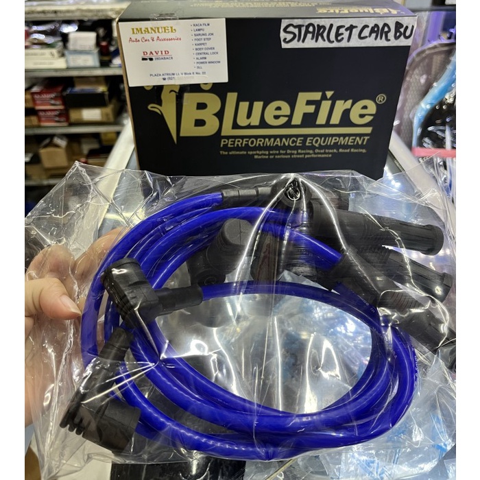 New Kabel Busi Racing Bluefire Starlet Starlet Kapsul Kode 014