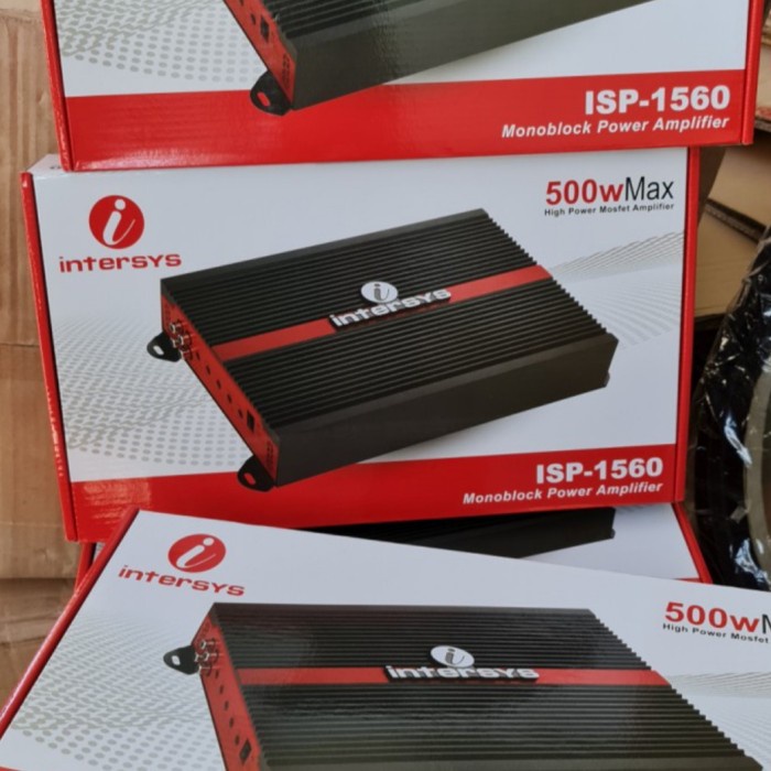 Power Amplifier Intersys ISP-1560 Monoblock / Power Mobil Universal star