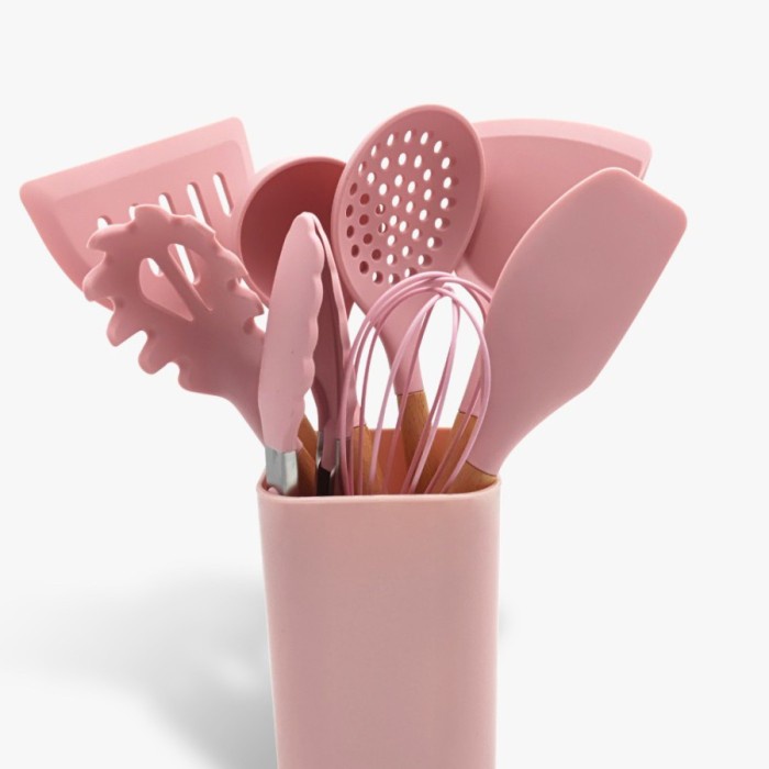 Terlaris Oxone Ox-958 Silicone Kitchen Tools 9Pcs Ox958 Spatula Sutil Masak