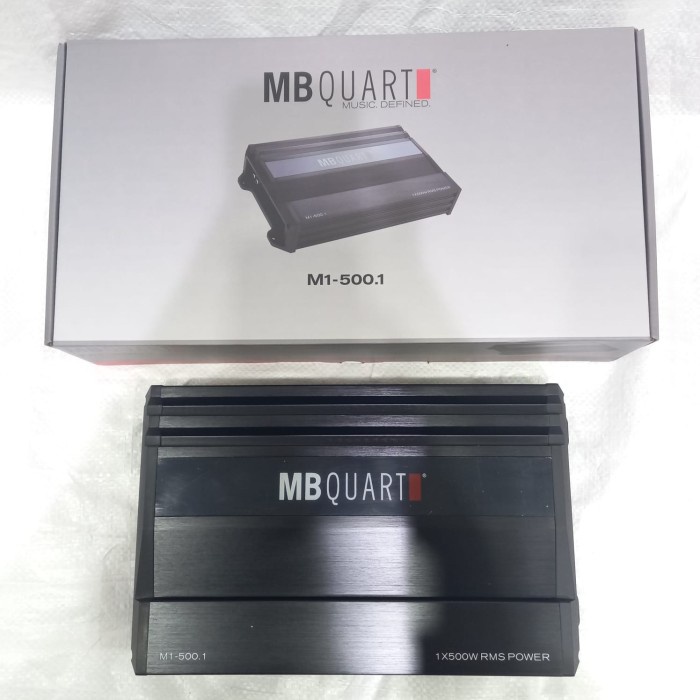 Power Amplifier Monoblok MB Quart M1-500.1 / Power Monoblok Mobil star