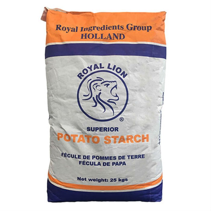 

Terlaris Potato Starch / Tepung Kentang Royal Lion Ex Holland / Belanda