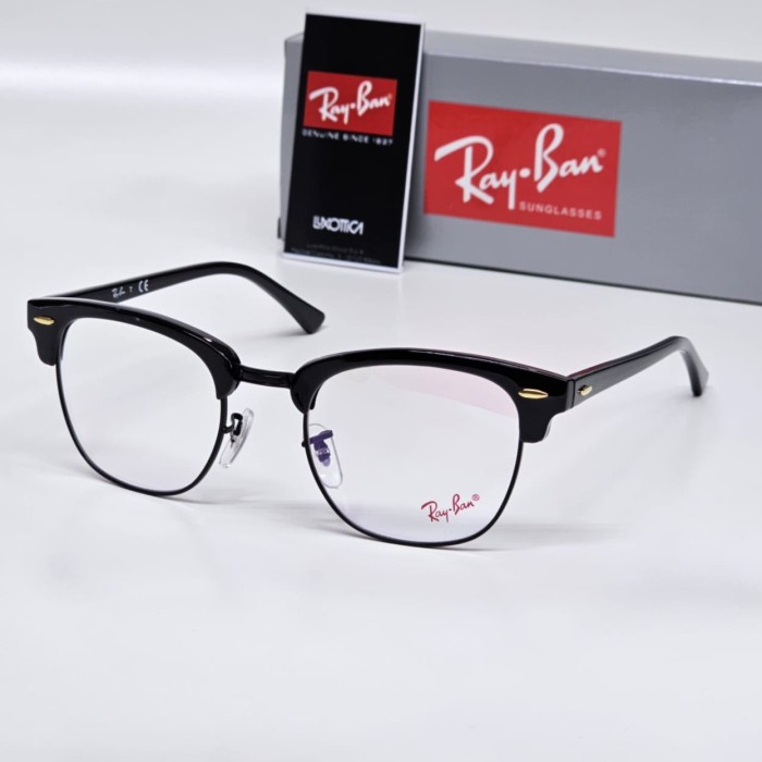 frame kacamata rayban clubmaster 5154 pria wanita - frame only