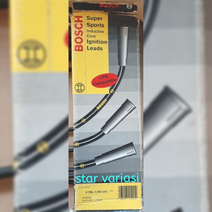 New Kabel Busi Racing Bosch Mobil Suzuki Escudo, Jimny, Carry. Kode 257