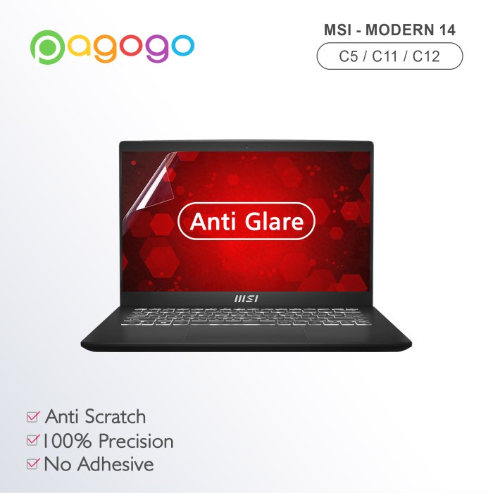 Screen Guard Protector Msi Modern 14 C5M C11M C12M Matte Clear Glare